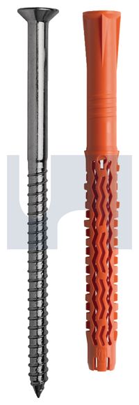 MUNGO NYLON FRAME PLUG WITH SCREW 316 STAINLESS T30 T40 80 X 10MM